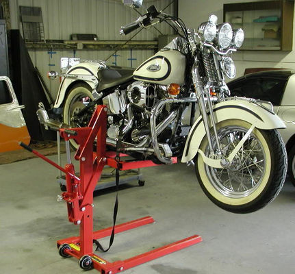 760mm 500 Kg Merkezi Hidrolik Yüksek Konum Motosiklet Kaldırma