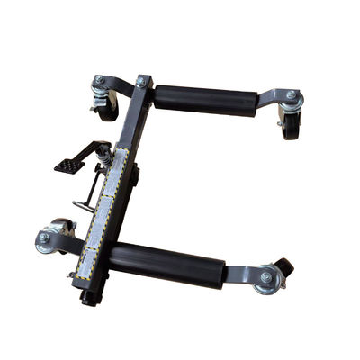 Wheel Dolly: 3000LB/Pair, 12" Wide-Tire Fit, Foot-Pedal Lift for Shop/4S/Parking