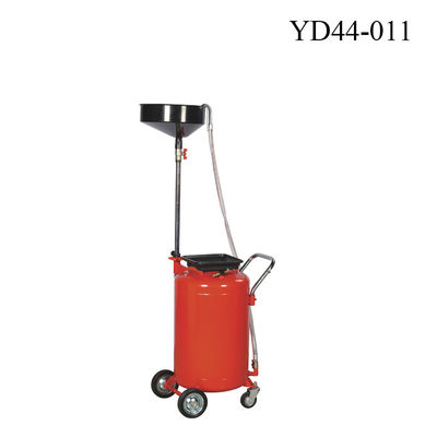 YD44-011/012 30Gal Pneumatic Oil Drainer: 122-179cm Height, 15.75" Funnel, for Vehicle Lifts/Shops