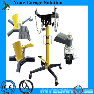 1100 Lb Hydraulic Transmission Lift Jack Telescoping Air / Hydraulic Jack Heavy Duty